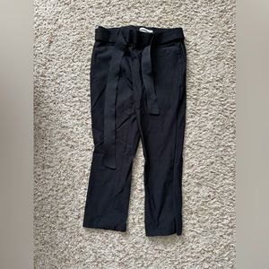 Black Crop Dress Pants